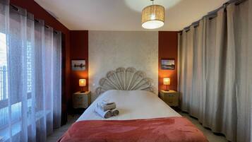 1 bedroom, WiFi (free), bed sheets