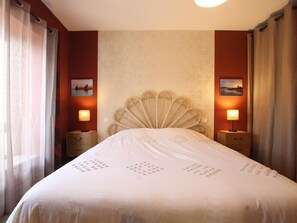 1 chambre, Wi-Fi gratuit, draps fournis