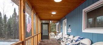 Fish Camp – Rustic Retreat with 4 Cabins, Gazebo & Kenai River Access | Sleeps 14