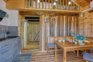 Standard-Chalet, 1 Schlafzimmer (Enchanted Cosy Chalet Kalanka) | Eigene Küche