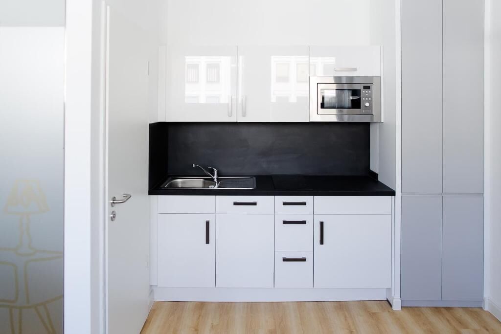 Deluxe-Apartment, Stadtblick | Eigene Küche