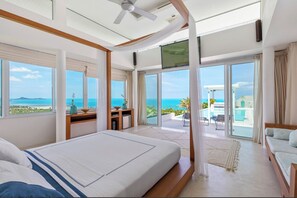 5 bedrooms, desk, iron/ironing board, free WiFi - Villa Jhanaï (Chang Wat Surat Thani)