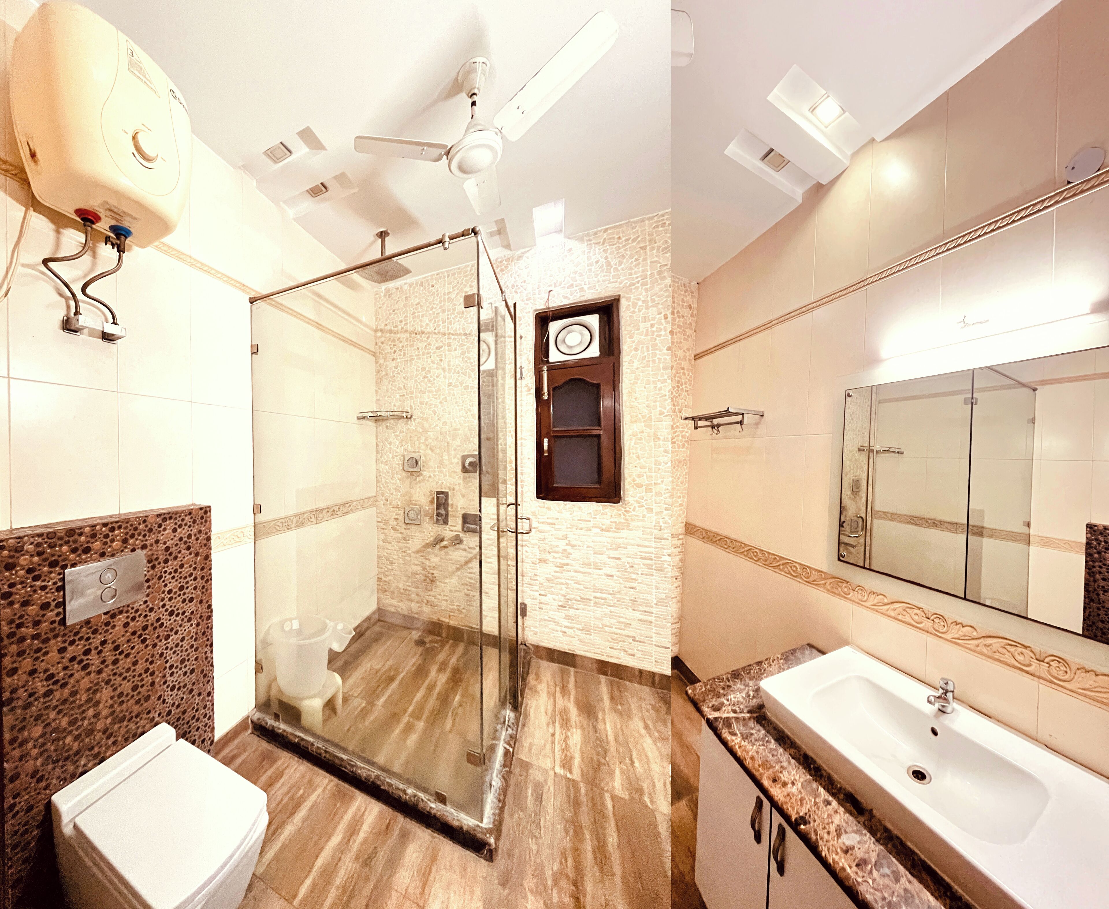 Premium Room | Bathroom | Shower, free toiletries, hair dryer, bathrobes