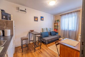 アパートメント 1 ベッドルーム 喫煙可 | リビングルーム