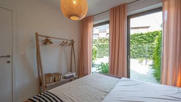 Apartamento | 2 quartos, individualmente mobiliados