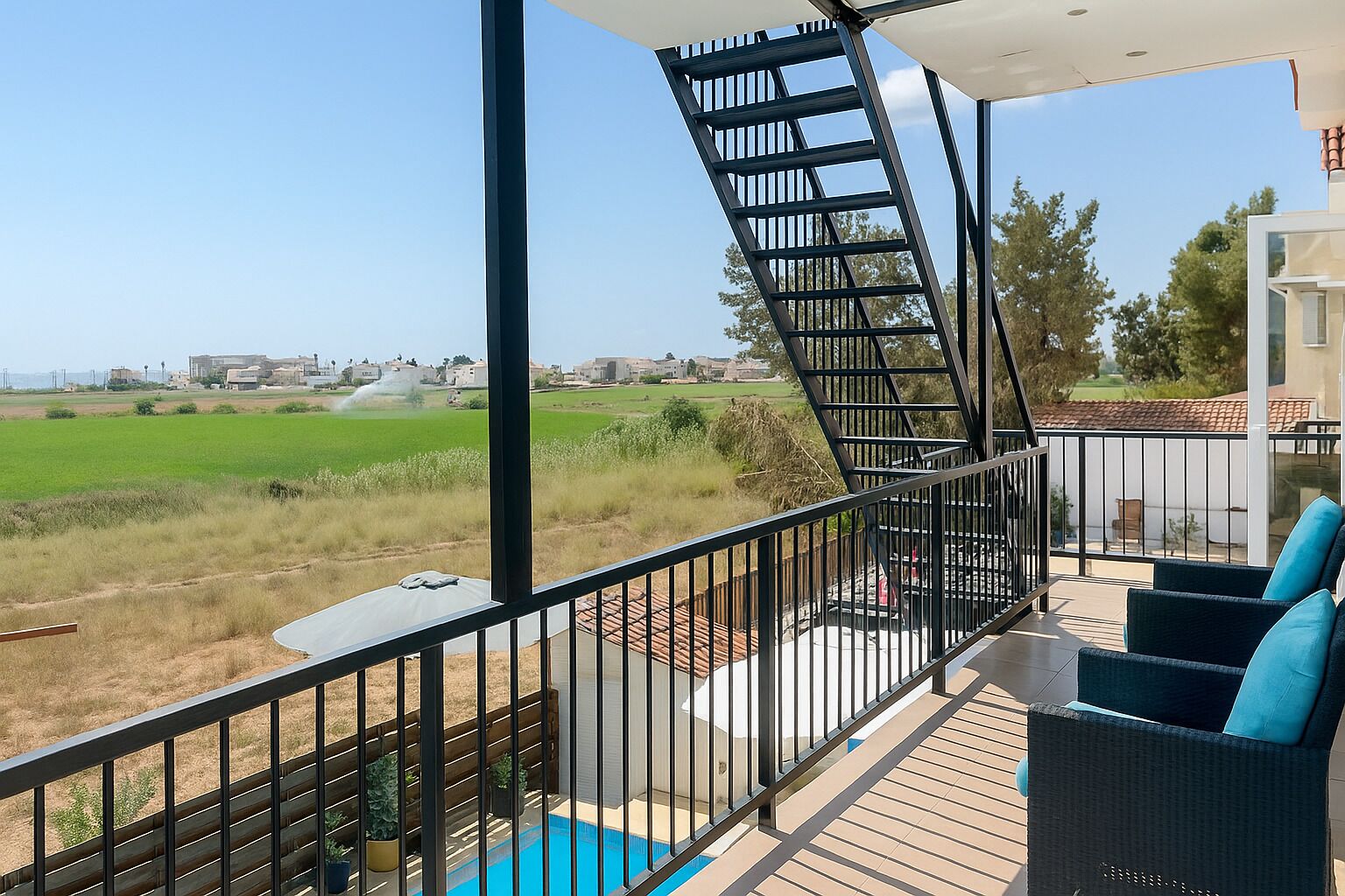 Áreas de la propiedad