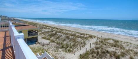 Accommodatie ligt op het strand