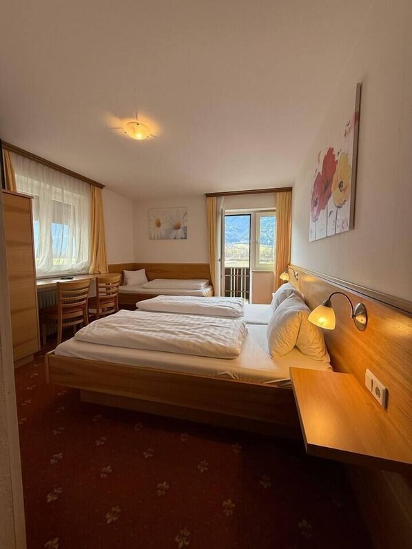 1 bedroom, travel crib, WiFi, bed sheets