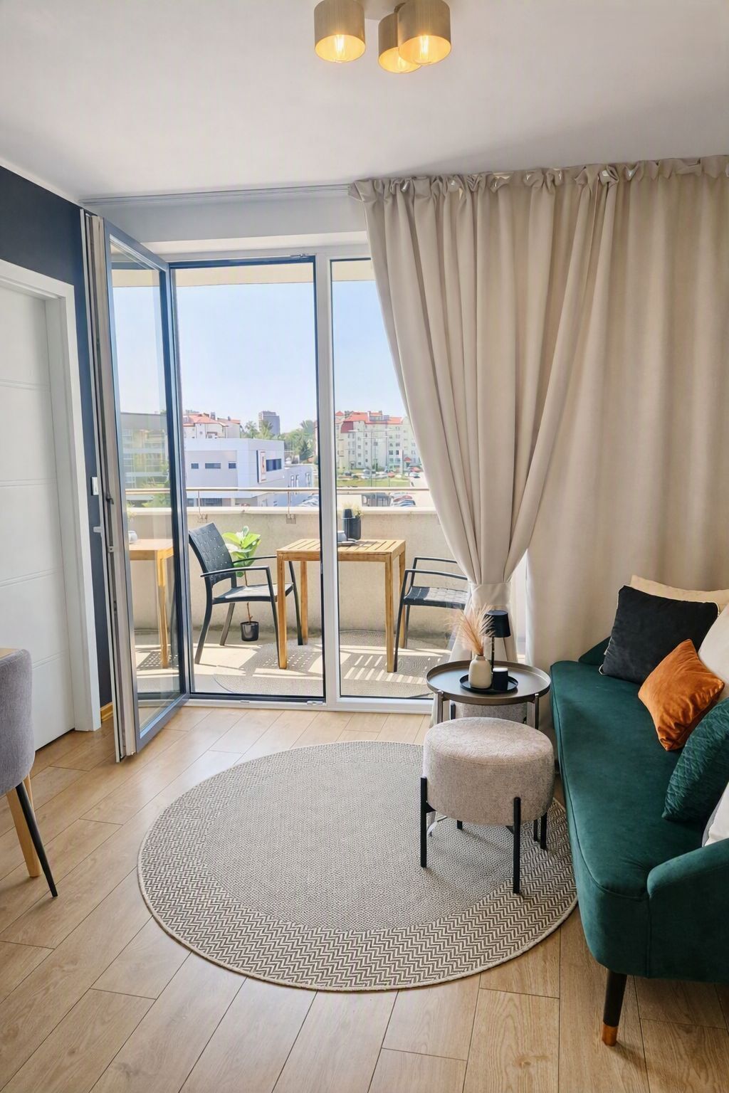 Superior Apartment, City View | 1 bedroom, in-room safe, desk, laptop workspace