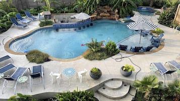 Signature Studio, 1 Queen Bed, Patio, Pool View | View from room