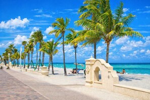 Beach nearby