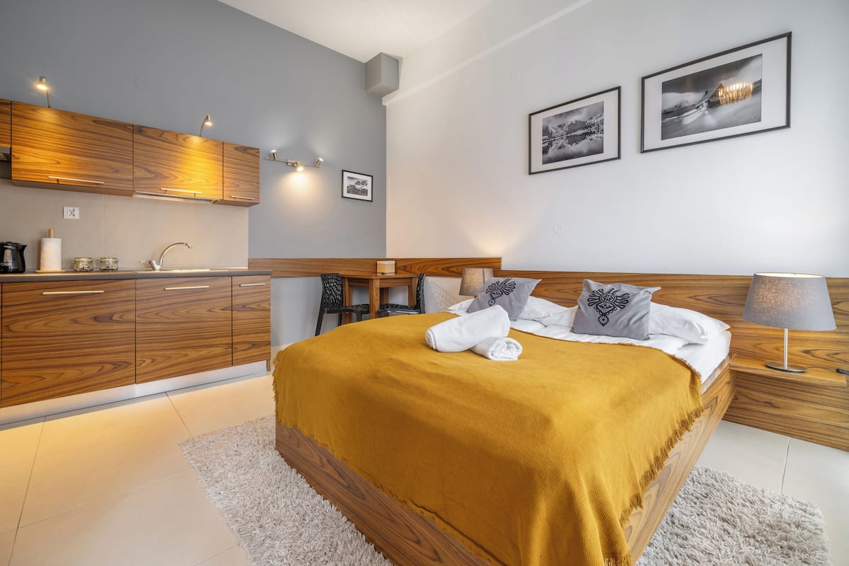 Studio suite | 1 slaapkamer, een strijkplank/strijkijzer, gratis wifi