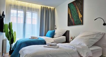 Stilvolle Ferienwohnung: Toplage, Ruhe, Parkplatz –perfekt für Business & Urlaub