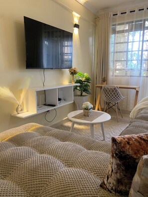 1 chambre, fer et planche à repasser, Wi-Fi, draps fournis