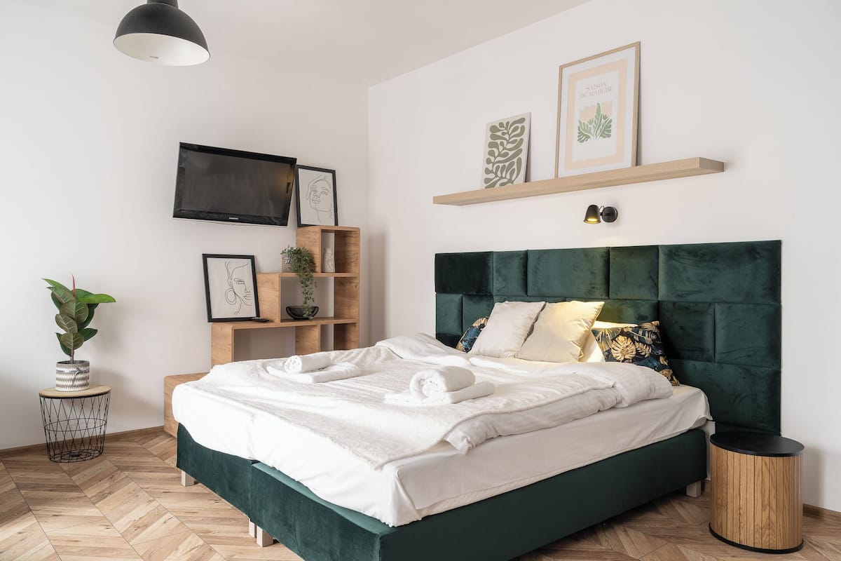 Monolocale Classic | Ferro/asse da stiro, Wi-Fi gratuito, lenzuola