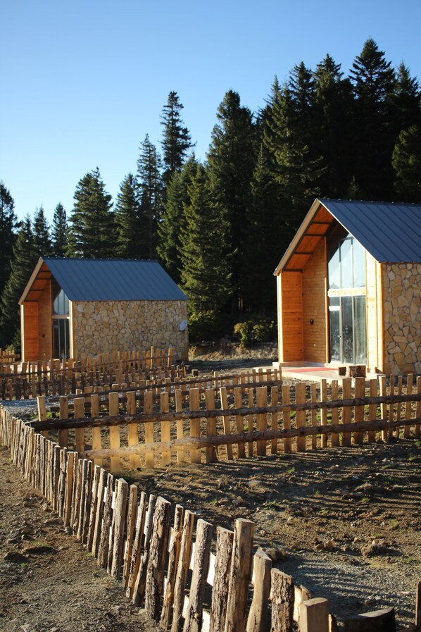 Majoituspaikan julkisivu