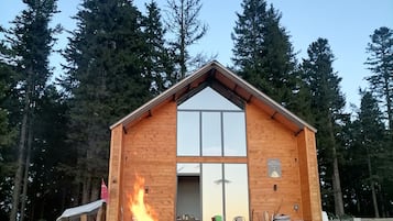 Voorkant van accommodatie