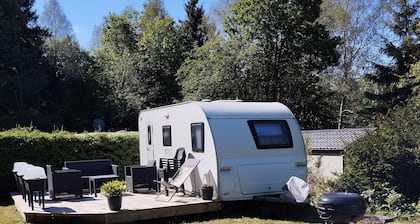 Ardennes belges jolie caravane 4 personnes