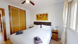 1 bedroom, iron/ironing board, free WiFi, bed sheets