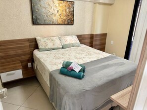 Lägenhet Basic | 2 sovrum, strykjärn/strykbräda och gratis wi-fi