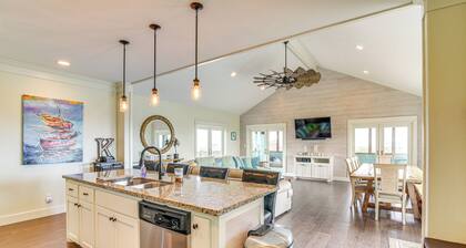 Canal-front Coastal Getaway in Gilchrist w/ Deck