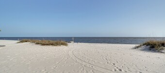 < Half Mi to Gulf: Biloxi Condo w/ Patio!