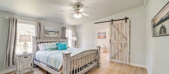 Walk to Beach: Eufaula 'fishermans Delight' Home