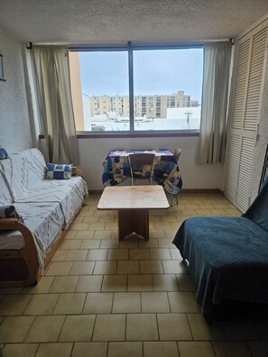 Living area - Apartment 500 from the beach in Port Leucate (Leucate)