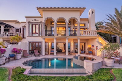 Luxury Cabo Del Sol Oceanfront Villa w/ Infinity Pool, Walk to Beach & Golf View