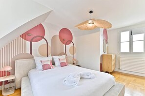 1 chambre, fer et planche à repasser, Wi-Fi, draps fournis