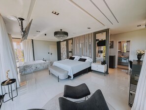 Luxe suite | 1 slaapkamer, een minibar, gratis wifi