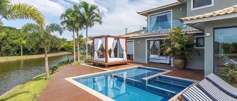 Deluxe House, 4 Bedrooms, Private Pool, Lakeside | Pool | Indoor pool, outdoor pool