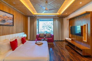 Deluxe Double or Twin Room, Hill View | Desk, laptop workspace, free WiFi - Royal grand Kashmir (Srinagar)