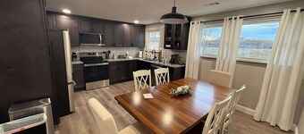 Updated home connected to Veterans Memorial Park