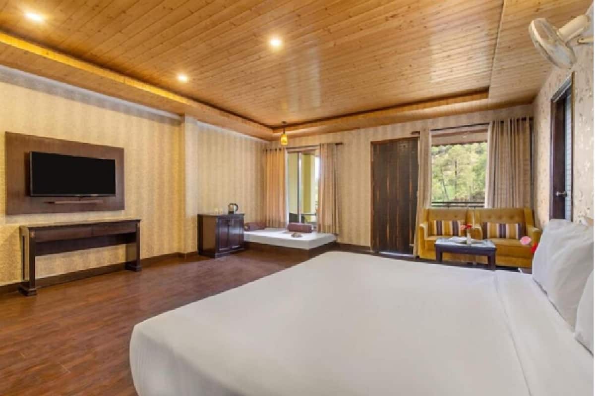 Chambre exécutive | Minibar, bureau, espace de travail pour ordinateurs portables