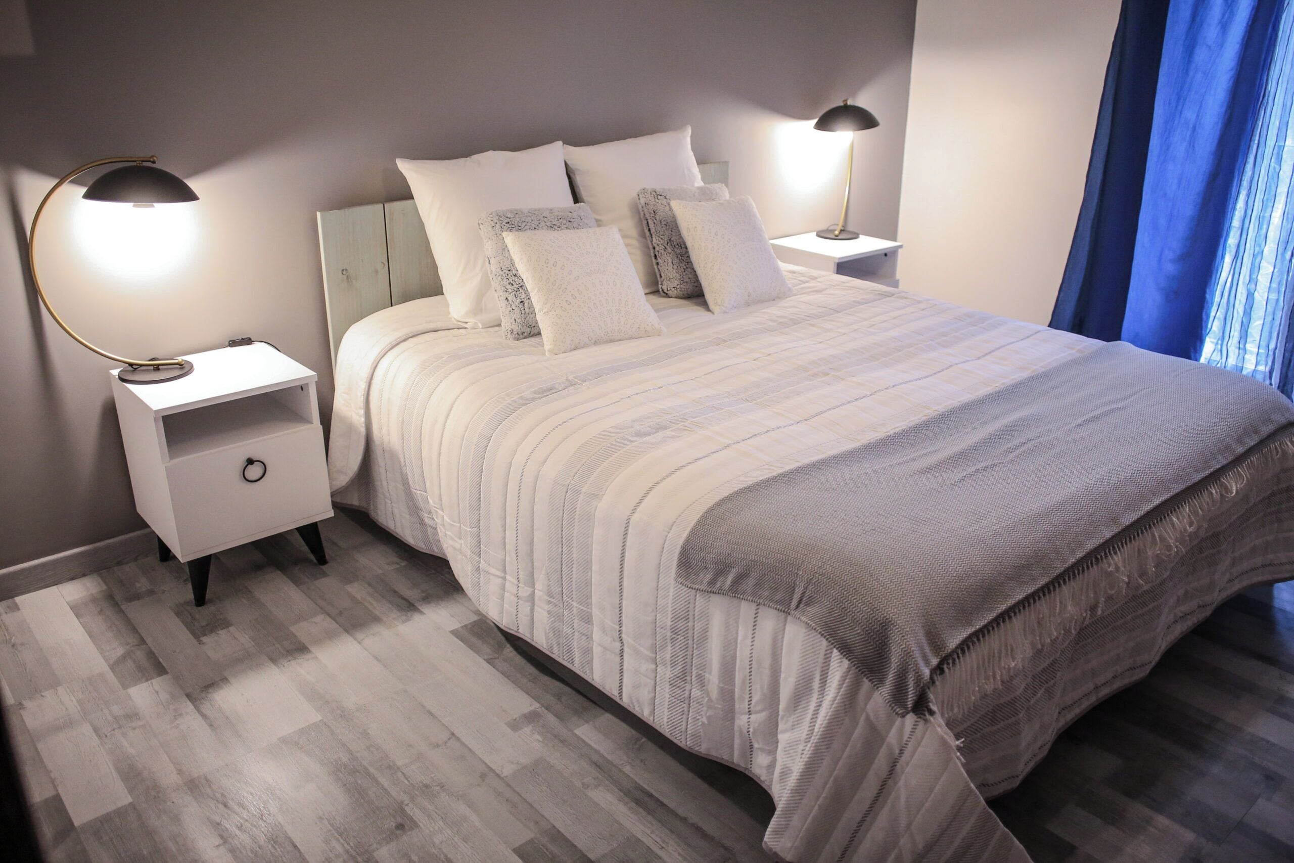 Chambre Standard, vue jardin | Fer et planche à repasser, Wi-Fi gratuit, draps fournis