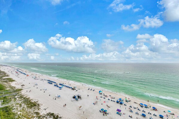 Accommodatie ligt op het strand