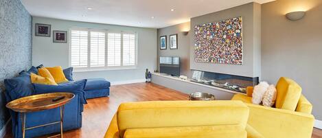 電視、壁爐、 辦公室