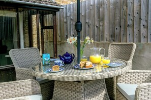 Cottage, 2 Bedrooms (The Sycamores) | Terrace/patio - Character Farm Cottages (Weymouth)