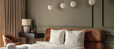 Apartamento, balcón | 1 dormitorio, tabla de planchar con plancha, wifi gratis