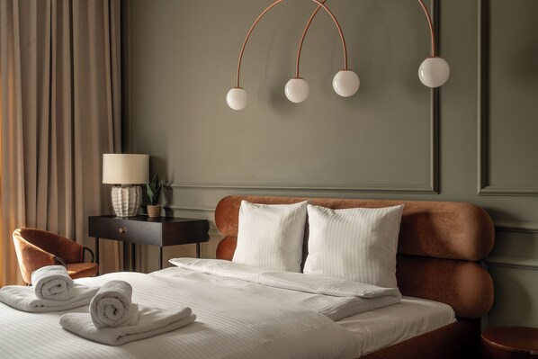 아파트, 발코니 | 1 개의 침실, 다리미/다리미판, 무료 WiFi