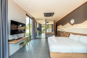 4 bedrooms, free WiFi, bed sheets - Merbrisa Rayong 4BR - Ao khai beachfront (Klaeng)