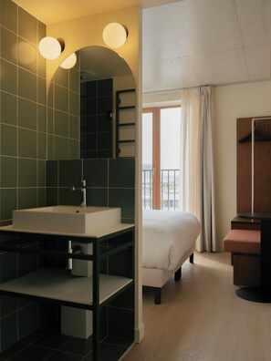 Apartament presidencial, vistes a la ciutat | 1 dormitori i roba de llit d'alta qualitat