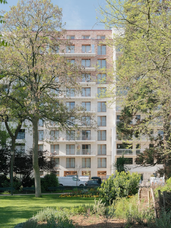Façana frontal de l'allotjament