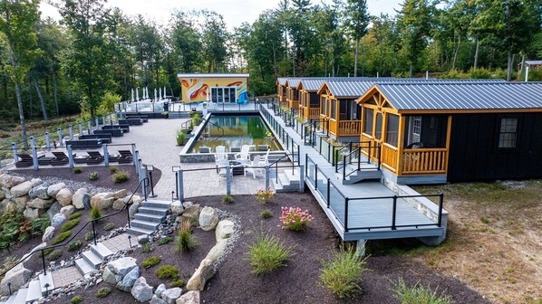 Exterior - WOOD THRUSH - RESORT WITH 12 PROPERTIES. NATURAL POND FOR SWIMMING. CAFE ON SITE (SEBAGO)