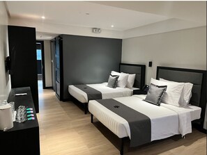 Habitación familiar | Escritorio, espacio para trabajar con un portátil, wifi gratis