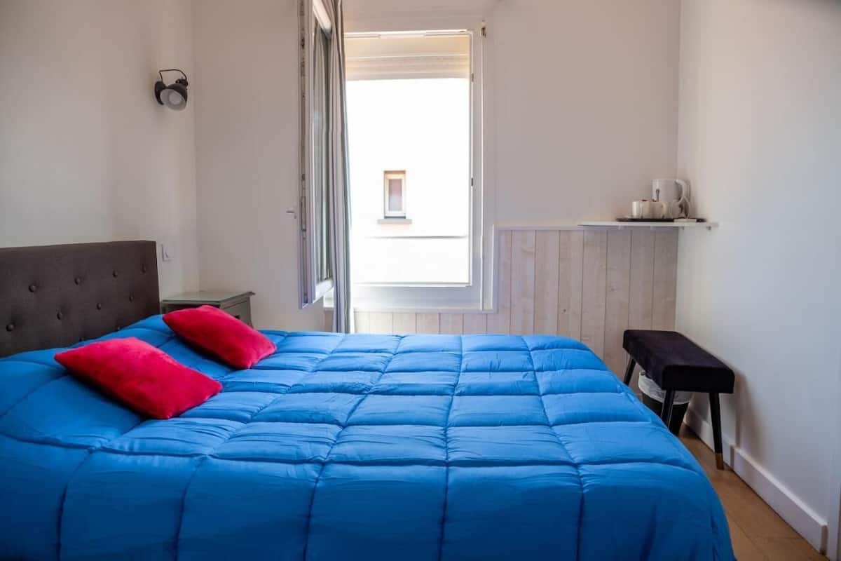 Comfort-rum - 1 kingsize-säng - havsutsikt | Gratis wi-fi