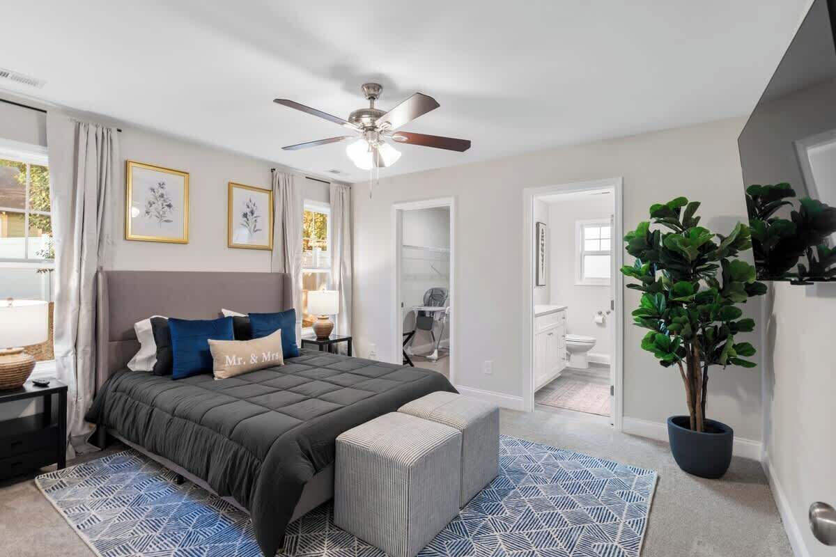 3 bedrooms, WiFi, bed sheets