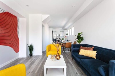 Upscale LA Getaway Sleeps 8 with Free Parking