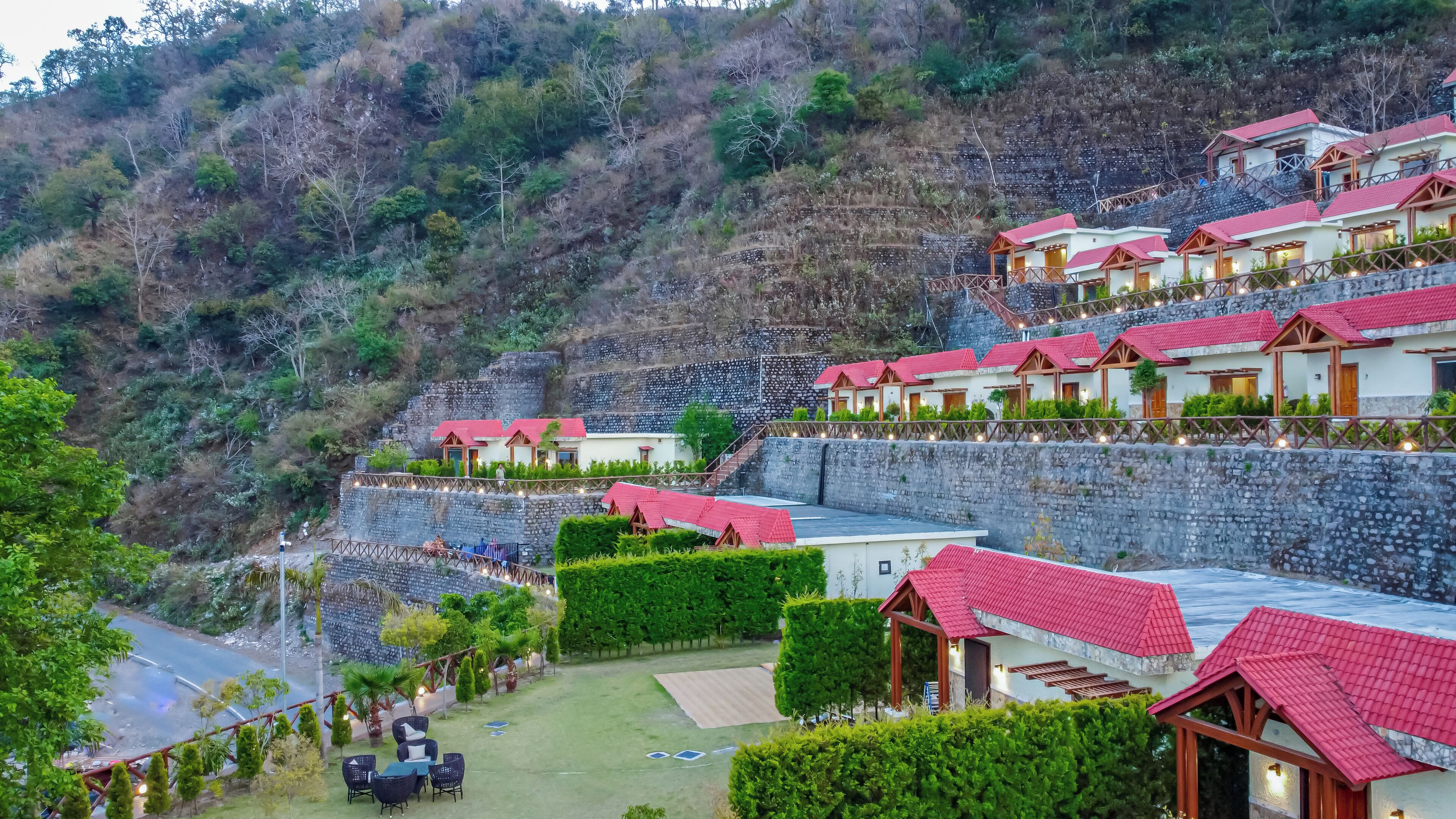 Vue depuis l’hébergement